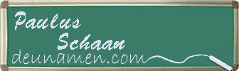 Paulus Schaan Visitenkarte